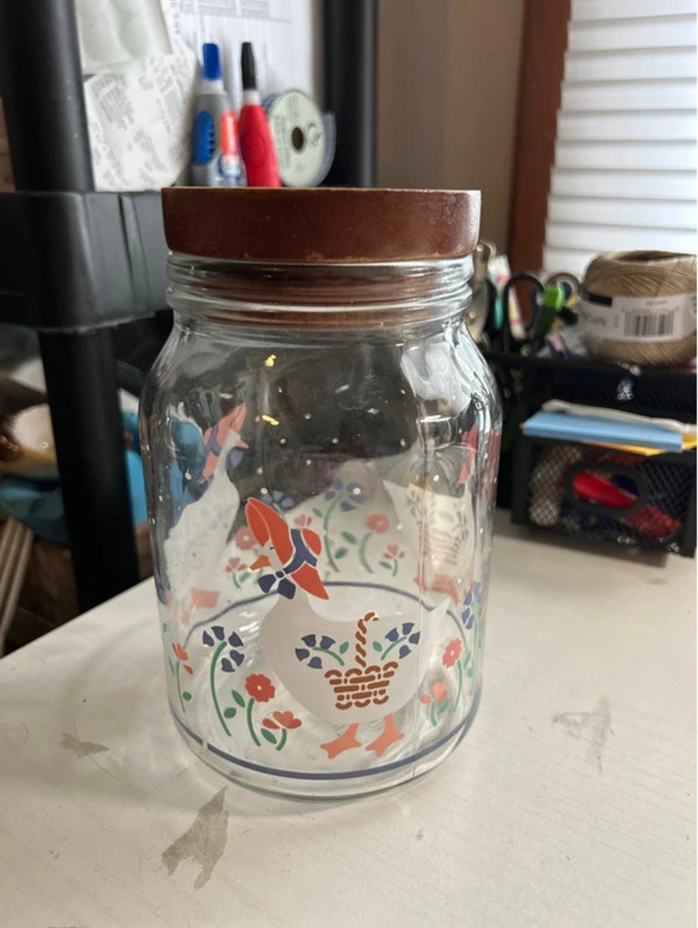 anchor hocking goose canister